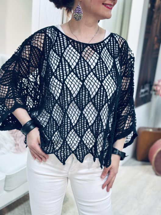 New Collection Verkko-PitsiPusero 1313 tuotekuva 21