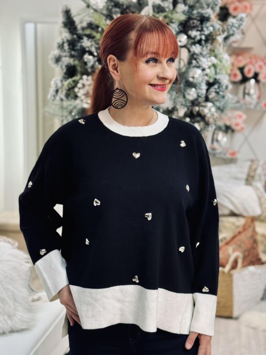 New Collection NeulePusero HopeaSydän 2661 tuotekuva 1 New Collection NeulePusero HopeaSydän 2661 tuotekuva 1