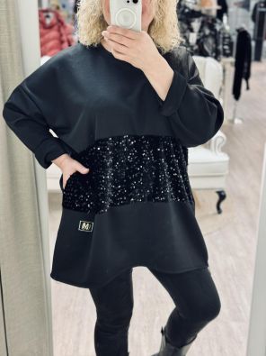 NEW COLLECTION New Collection Tunika PaljettiCollege 2092