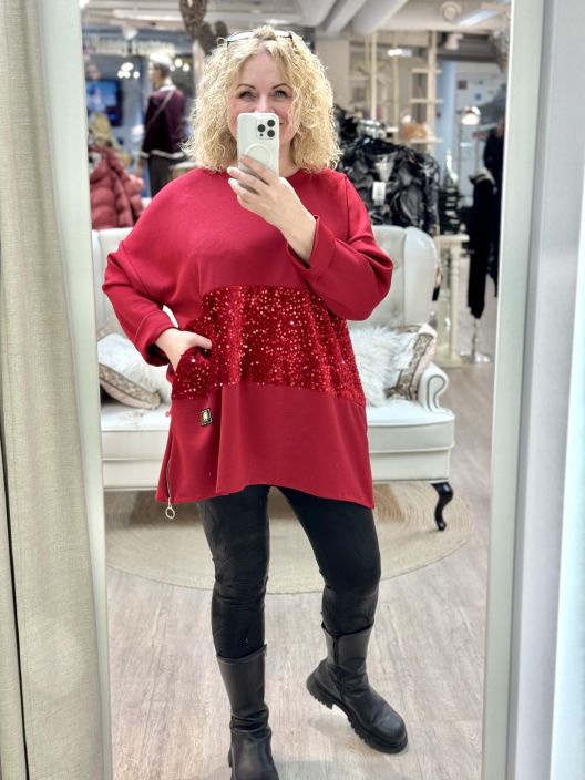 New Collection Tunika PaljettiCollege 2092 tuotekuva 5 New Collection Tunika PaljettiCollege 2092 tuotekuva 5