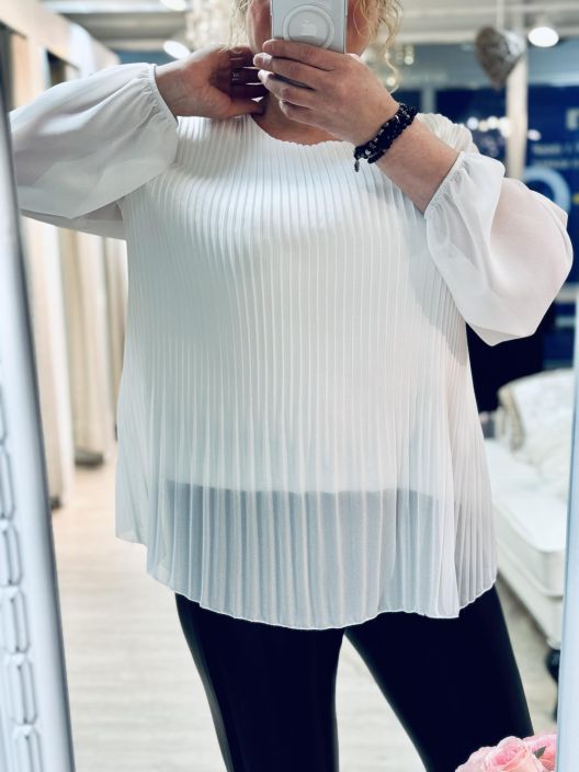 New Collection Sifonkipusero 45312 Pliseerattu tuotekuva 4