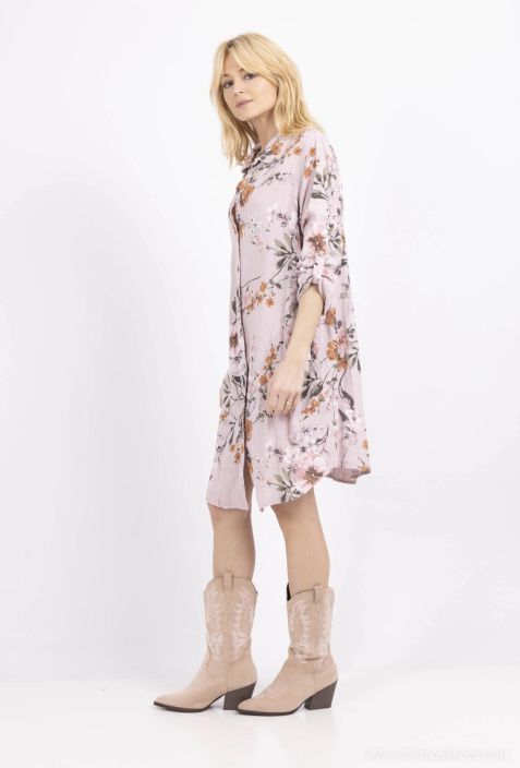 New Collection PellavaTunika/Mekko Kukka 123 tuotekuva 14