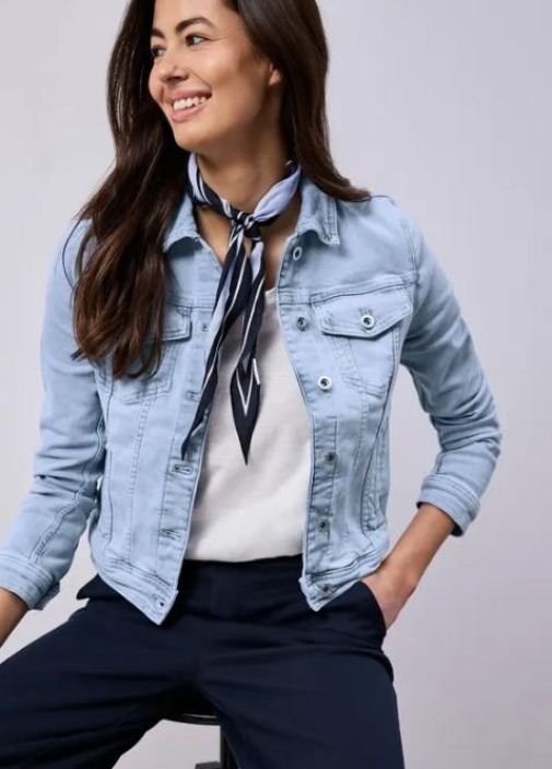 Street One Farkkujakku 212919 Light Blue tuotekuva 3 Street One Farkkujakku 212919 Light Blue tuotekuva 3