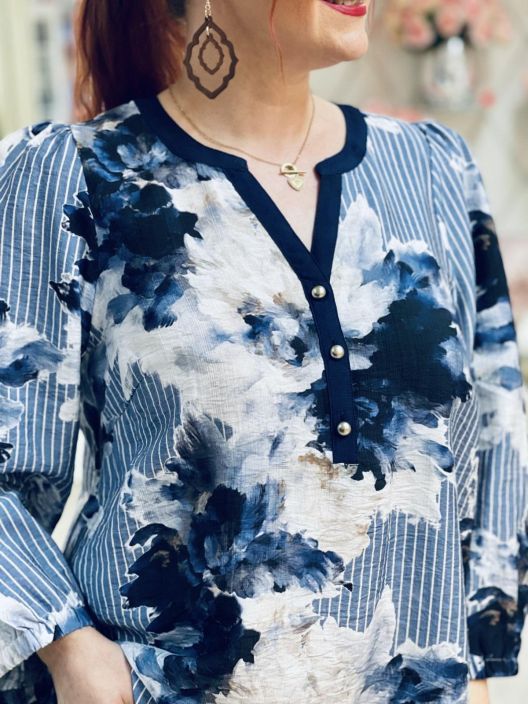 In Front Pusero Ofelia 16958 Blue tuotekuva 4 In Front Pusero Ofelia 16958 Blue tuotekuva 4