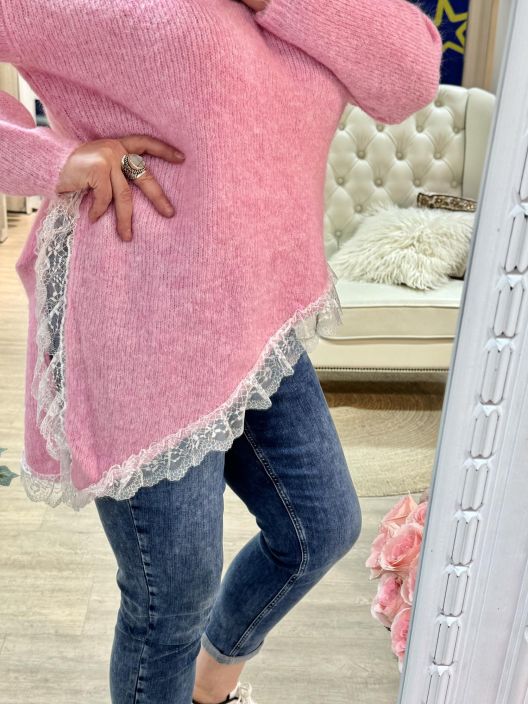 New Collection NeuleTunika/Pusero Pitsihelma 3117 tuotekuva 8 New Collection NeuleTunika/Pusero Pitsihelma 3117 tuotekuva 8