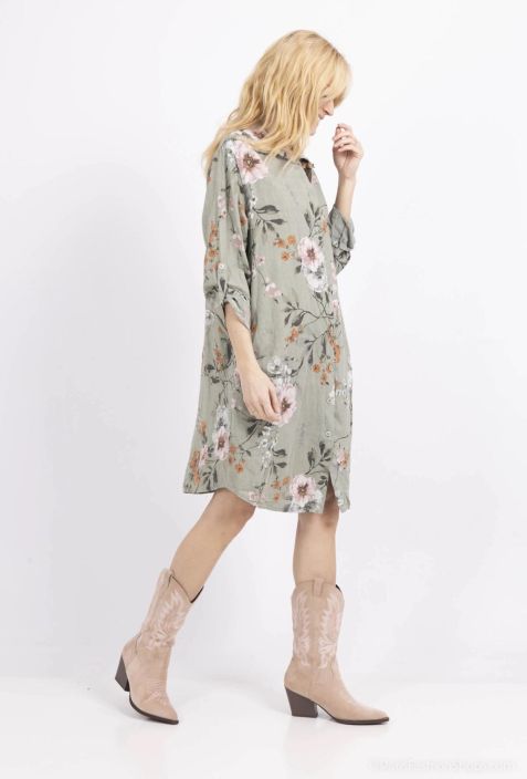 New Collection PellavaTunika/Mekko Kukka 123 tuotekuva 10