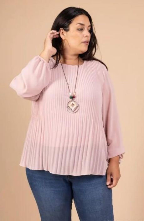 New Collection Sifonkipusero 45312 Pliseerattu tuotekuva 18