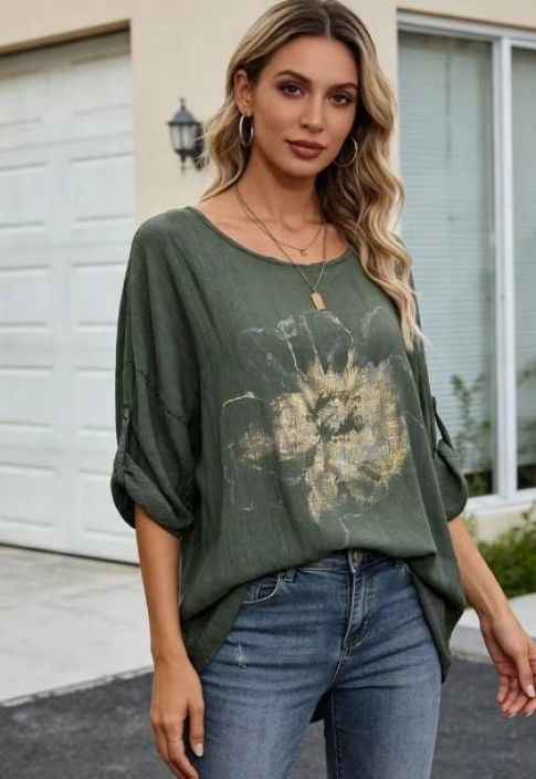 New Collection TunikaPusero KultaKukka 01622