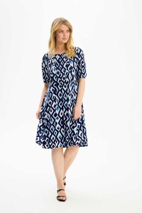 In Front Mekko Lucette 16673 Navy tuotekuva 5