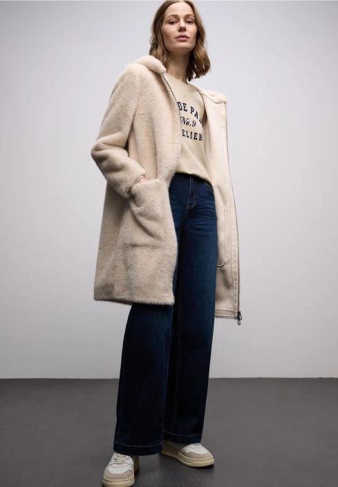 Street One CollegePusero 324425 Cotton Beige tuotekuva 6