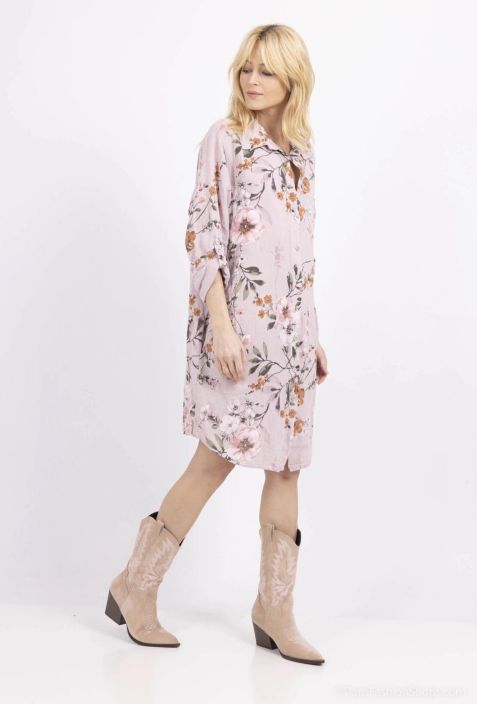 New Collection PellavaTunika/Mekko Kukka 123 tuotekuva 13