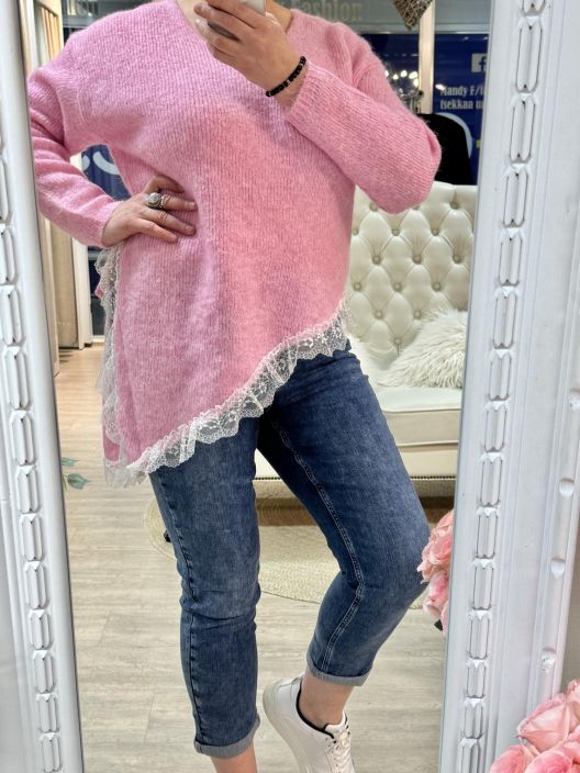 New Collection NeuleTunika/Pusero Pitsihelma 3117 tuotekuva 6 New Collection NeuleTunika/Pusero Pitsihelma 3117 tuotekuva 6