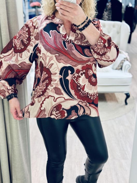 2B SatiiniPusero Runa 1021377 Rose Leaf tuotekuva 1