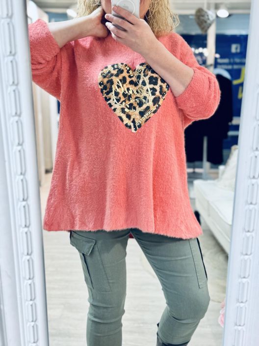 New Collection Neulepusero 60661 LeoSydän tuotekuva 2