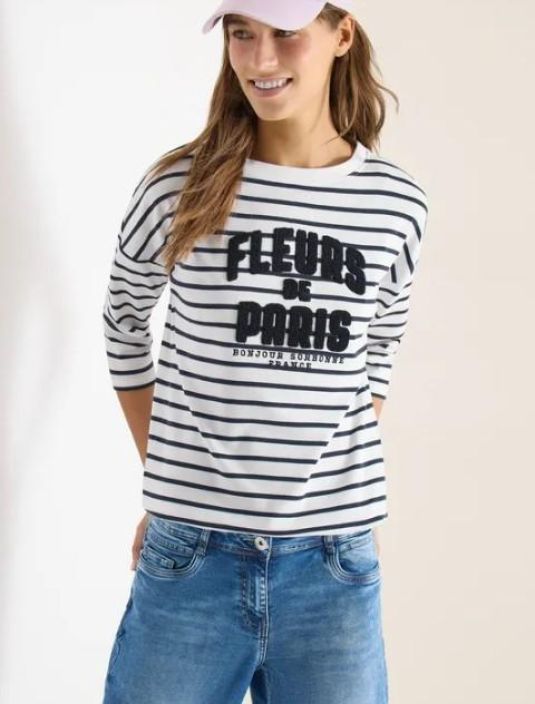 Cecil Trikoopaita 324830 Raita tuotekuva 1