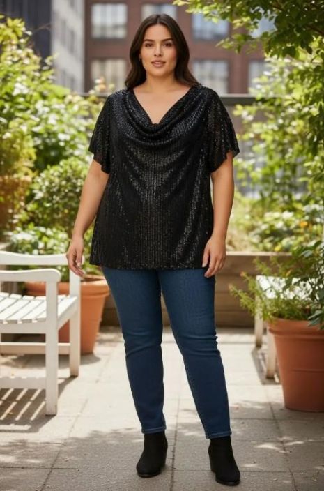 New Collection PaljettiTunika 6282