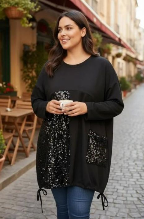 New Collection CollegeMekko/Tunika Paljetti 30921