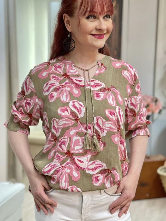 ZE-ZE Pusero Doma Viskoosi 501052 tuotekuva 2 ZE-ZE Pusero Doma Viskoosi 501052 tuotekuva 2