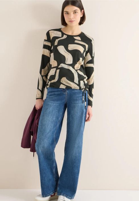 Cecil TrikooPaita 324408 Raw Khaki tuotekuva 1