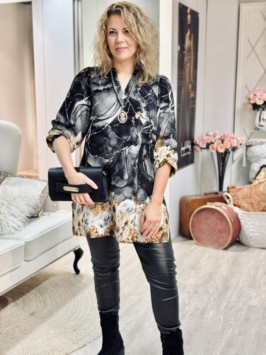 2B Tunika Rim 1021381 Golden Black tuotekuva 2