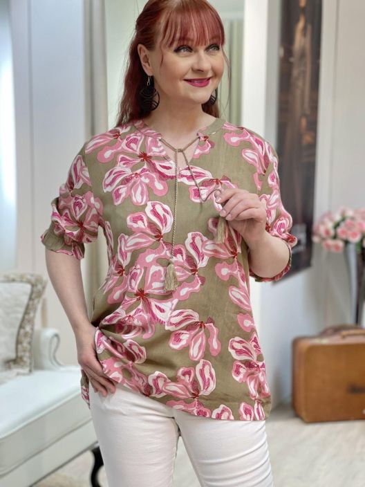 ZE-ZE Pusero Doma Viskoosi 501052 tuotekuva 3 ZE-ZE Pusero Doma Viskoosi 501052 tuotekuva 3