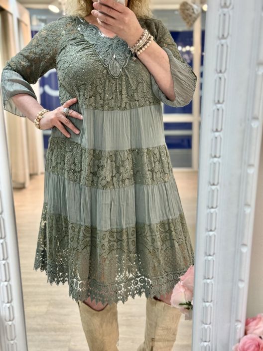 New Collection PitsiMekko 11532 Khaki tuotekuva 2