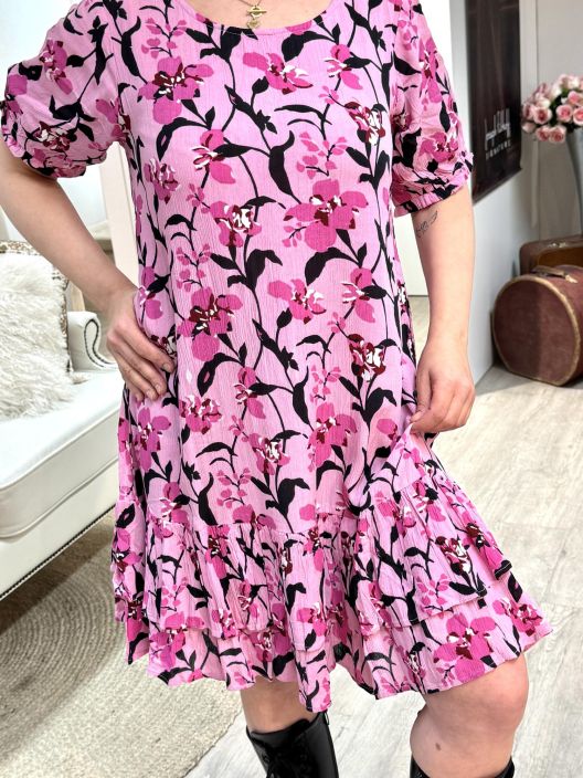 ZE-ZE Tunika/Mekko Ilona 550019 Rose Violet tuotekuva 1