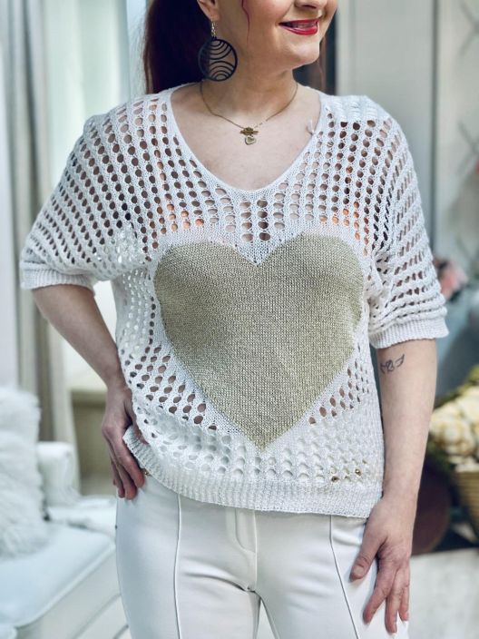 New Collection VerkkoNeule KultaSydän 20086 tuotekuva 4 New Collection VerkkoNeule KultaSydän 20086 tuotekuva 4