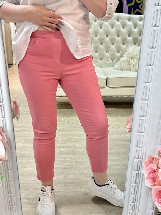 Anna Montana Housut Angelika Jump In Slim 1106 Rasberry tuotekuva 2