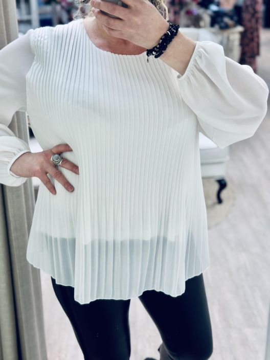 New Collection Sifonkipusero 45312 Pliseerattu tuotekuva 5