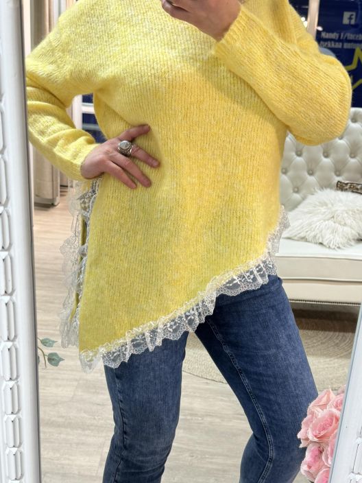 New Collection NeuleTunika/Pusero Pitsihelma 3117 tuotekuva 4 New Collection NeuleTunika/Pusero Pitsihelma 3117 tuotekuva 4