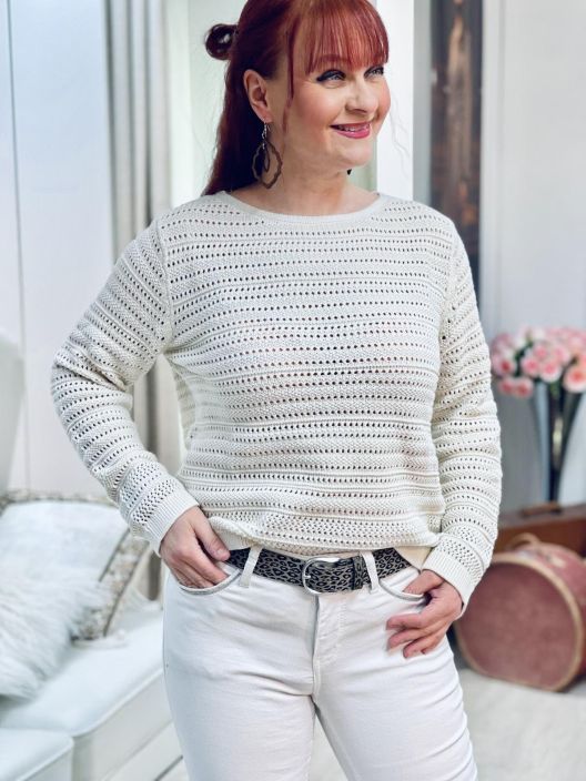 Street One PitsiNeulepusero 303820 Soft Beige tuotekuva 2