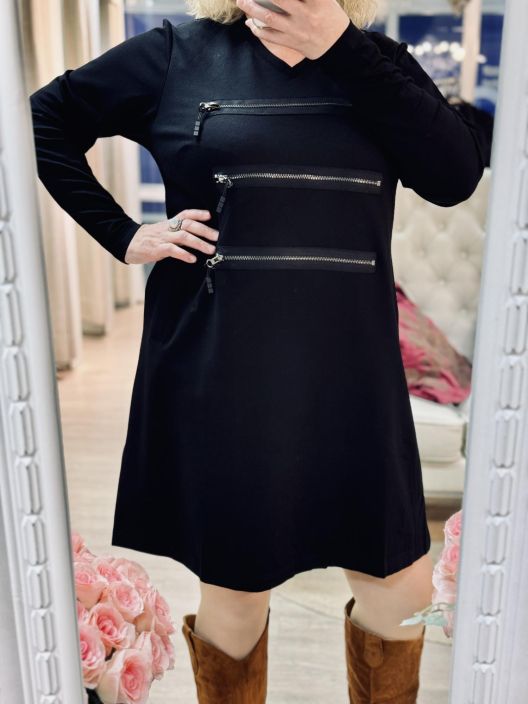 Gozzip TunikaMekko Isla 255202 Plusmallistoa Gozzip makean rayhakas tunika/mekko mukavaa jerseyta. Edesta loytyy nayttavat