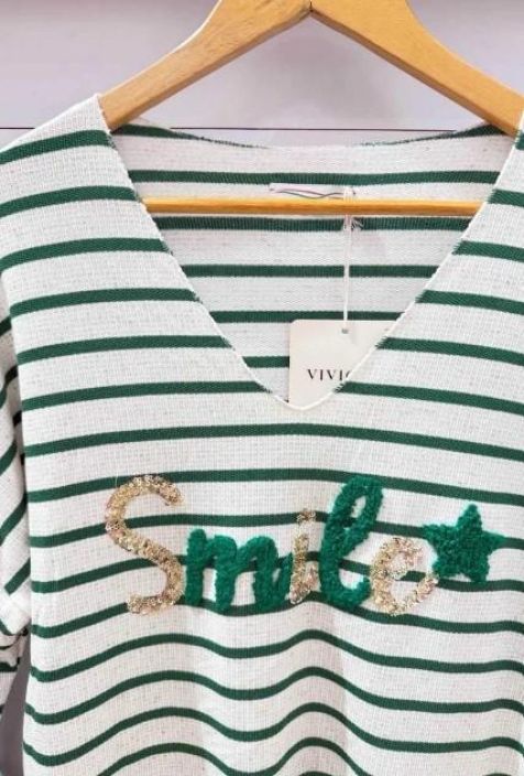 New Collection T-Paita Smile 80752 tuotekuva 12