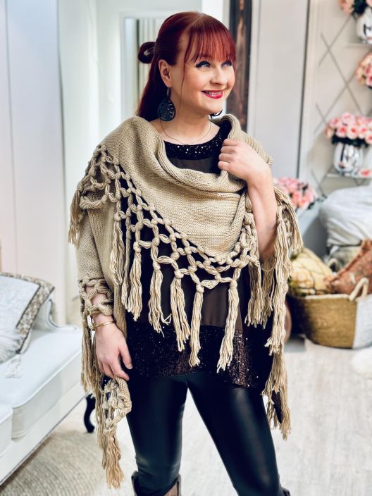 New Collection PonchoPusero Sifonki-Paljetti 83931 tuotekuva 4