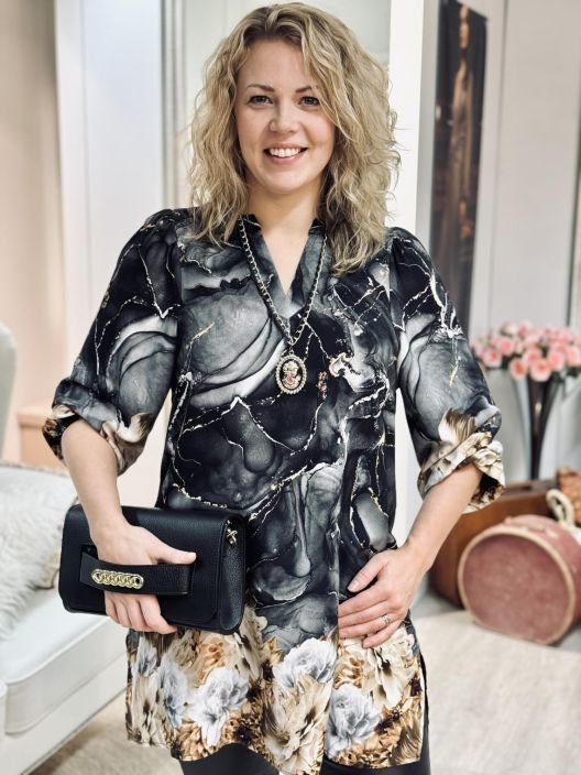 2B Tunika Rim 1021381 Golden Black tuotekuva 1