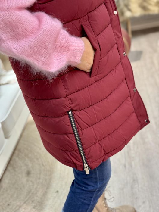 New Collection Toppaliivi 813 Burgundi tuotekuva 3