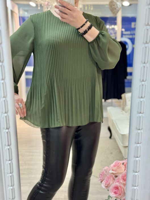 New Collection Sifonkipusero 45312 Pliseerattu tuotekuva 3