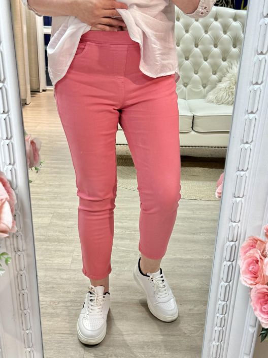 Anna Montana Housut Angelika Jump In Slim 1106 Rasberry tuotekuva 3