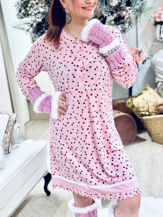 New Collection Yöpaita Sydän 4136 tuotekuva 6