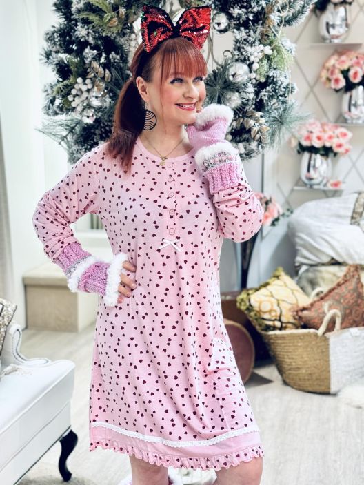 New Collection Yöpaita Sydän 4136 tuotekuva 5