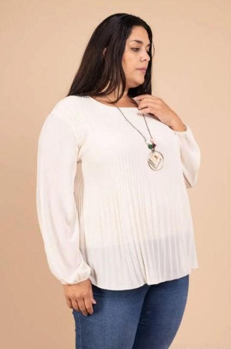 New Collection Sifonkipusero 45312 Pliseerattu tuotekuva 13