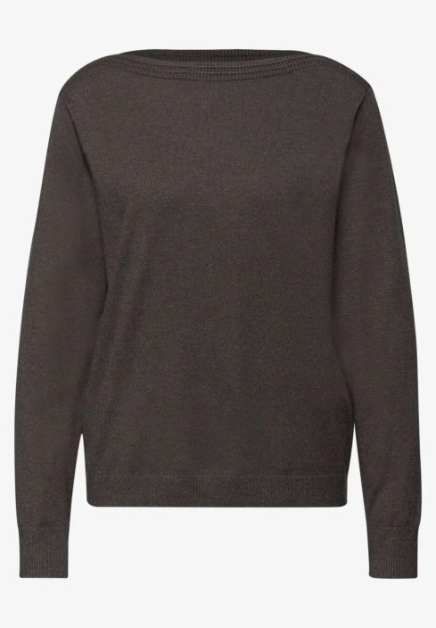 Street One NeulePusero 303700 Rustic Brown Melange tuotekuva 5