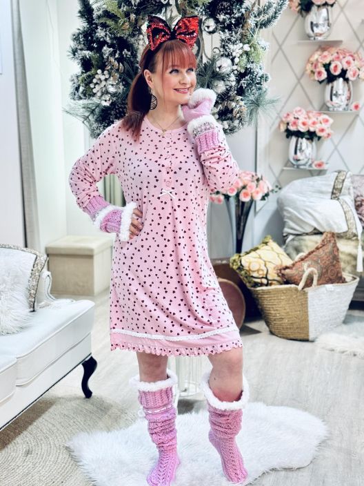 New Collection Yöpaita Sydän 4136 tuotekuva 8