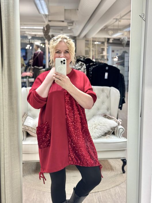 New Collection CollegeMekko/Tunika Paljetti 30921 tuotekuva 5