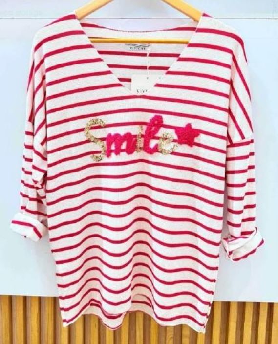 New Collection T-Paita Smile 80752