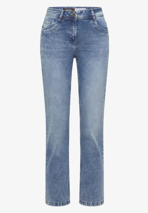 Cecil Farkut Toronto Bootcut 380036 Light Blue Wash tuotekuva 11