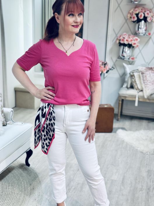 Street One T-Paita Ada 325094 Pinkki tuotekuva 3 Street One T-Paita Ada 325094 Pinkki tuotekuva 3