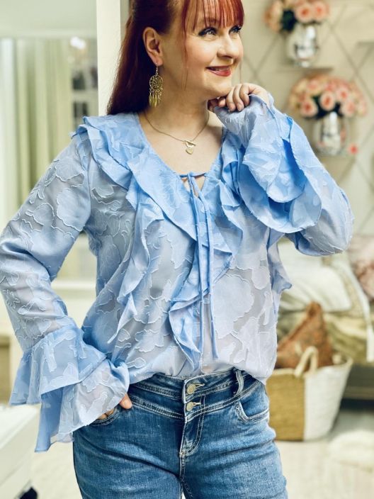 A-VIEW SifonkiPusero Floretta 6090 Light Blue tuotekuva 1 A-VIEW SifonkiPusero Floretta 6090 Light Blue tuotekuva 1