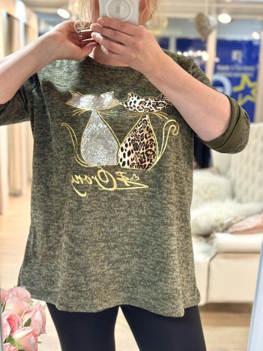 New Collection NeulePusero Cat 603 tuotekuva 3 New Collection NeulePusero Cat 603 tuotekuva 3